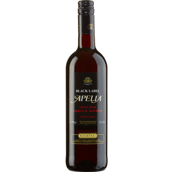 Imliglykos Apelia Black Label Wein 0,75l