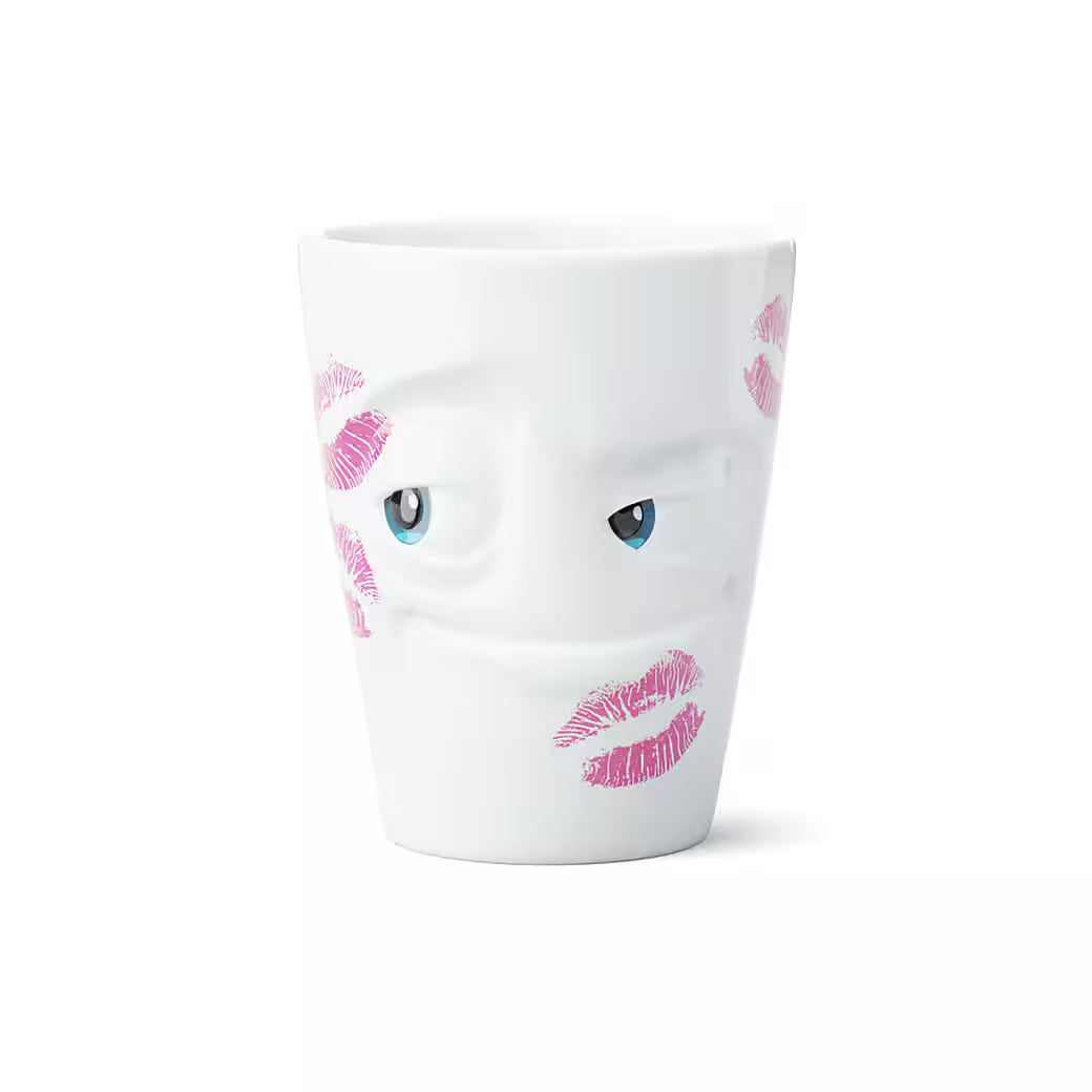 Tasse FIFTYEIGHT Henkelbecher Movie Edition  " Geküsst "