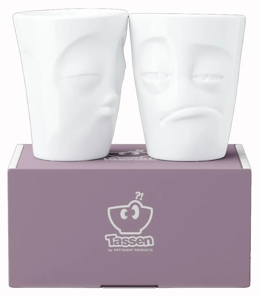 Becher Set No 4  Küssend / verpennt