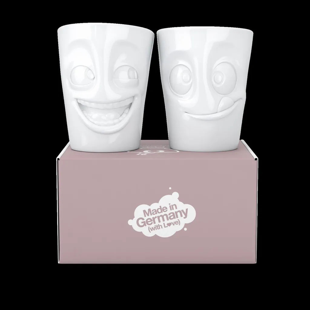 Becher Set No. 3 " witzig & lecker " 350 ml