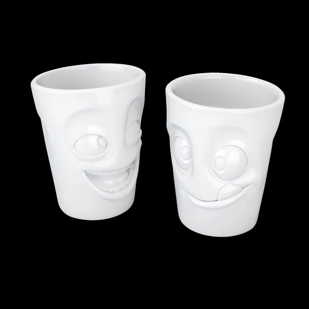 Becher Set No. 3 " witzig & lecker " 350 ml