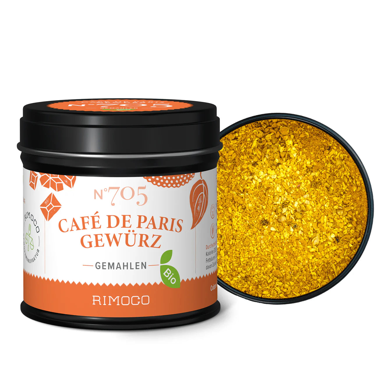 Cafe´de Paris Gewürz gemahlen  No.705 Bio 90g