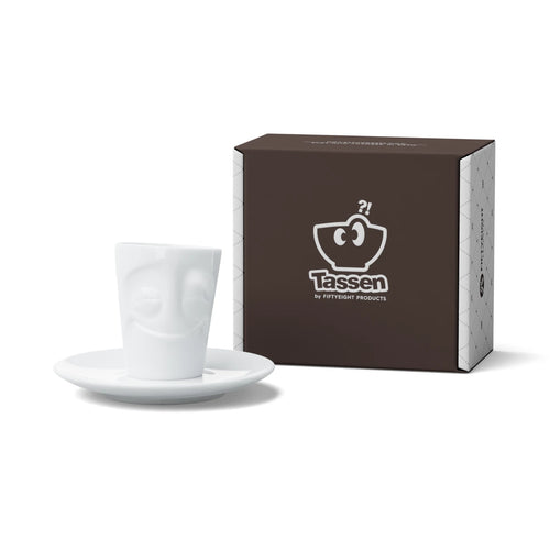 Espresso Tasse " vergnügt " 80ml