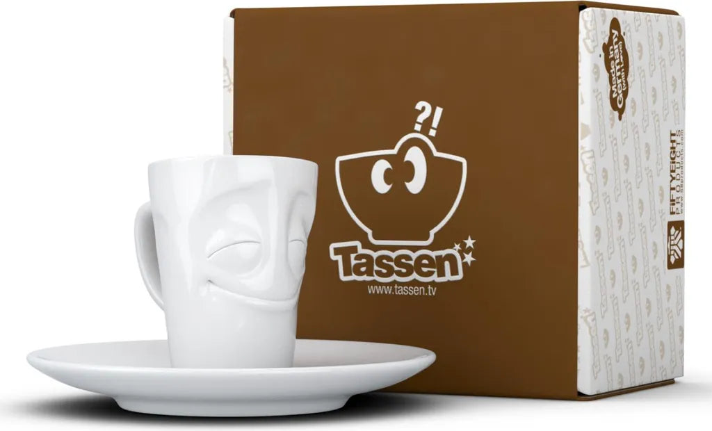Espresso Tasse " verschmitzt " 80ml