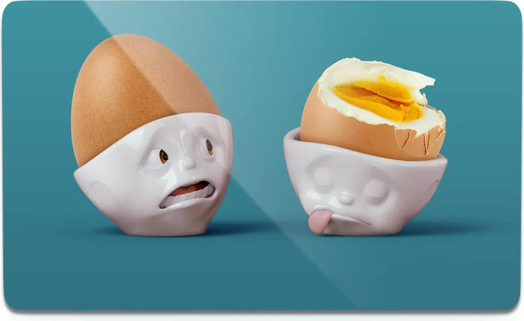 Frühstücksbrettchen Halb so schlimm