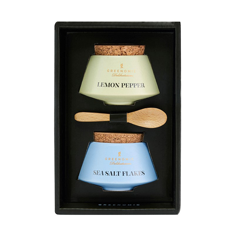 Geschenkset Meer Salz Flocken & Lemon Pfeffer