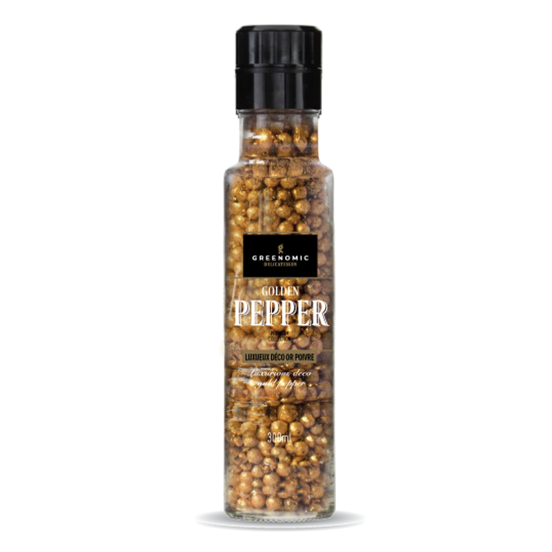 Gold Pfeffer 170g in Mühle