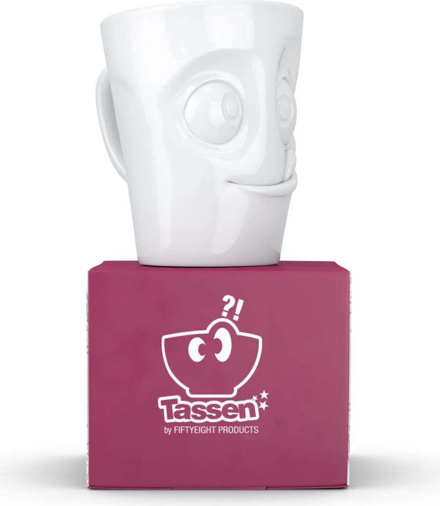 Henkelbecher " lecker" 350 ml