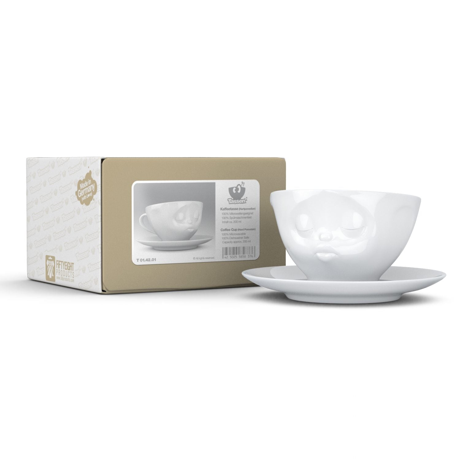 Kaffeetasse " Küssend " 200ml